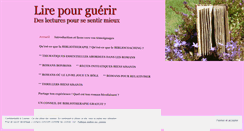 Desktop Screenshot of lirepourguerir.com